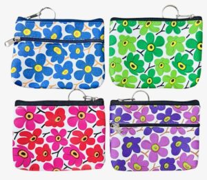 UI 5136C - Assorted Coin Purse - Flowers