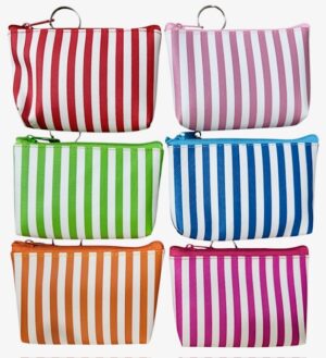 UI 5136D - Assorted Coin Purse - Stripes