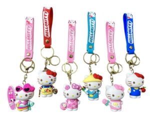 UI 5181J - Assorted Keyrings - Hello Kitty