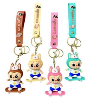 UI 5181P - Assorted Keyrings - Labubu on Skateboard