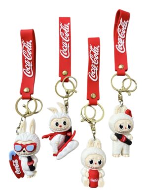 UI 5181Q - Assorted Keyrings - Coca Cola Labubu