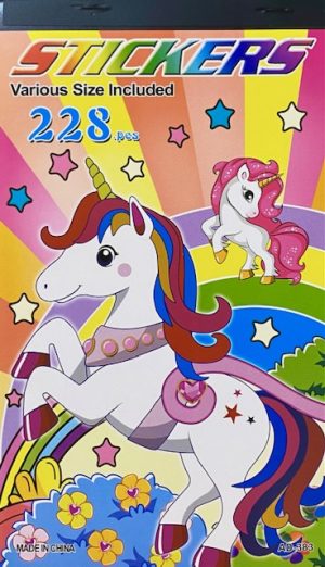 UI 0882U - Sticker Book - Unicorn
