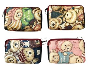 UI 5136L - Assorted Coin Purse - Bear