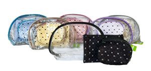 UI 5280 - Cosmetic Bags Set of 3 Assorted