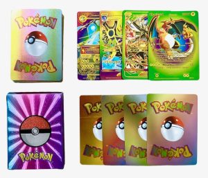 UI 6768 - Rainbow Pokemon Trading Card Game (Assorted) - Pack of 55