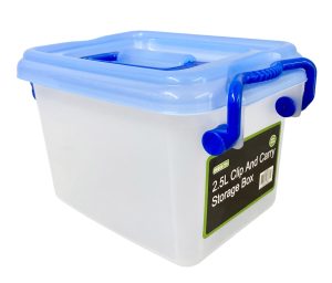 UI 8676 - 2.5L Clip And Carry Storage Box