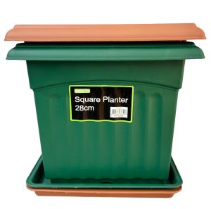 UI 8690 - Square Planter 28cm with Base