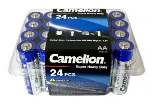 UI 0101 - Camelion Super Heavy Duty Batteries AA 24 pk