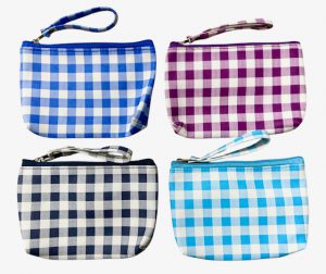 UI 5136EE - Coin Purse Assorted - Checkered