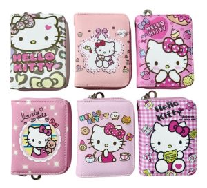 UI 5266C - Wallet with Zip (Girls) - Hello Kitty