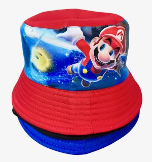 UI 5877C - Children Bucket Hats - Super Mario