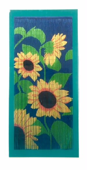 UI 6449E - Bamboo Curtains - Sunflowers