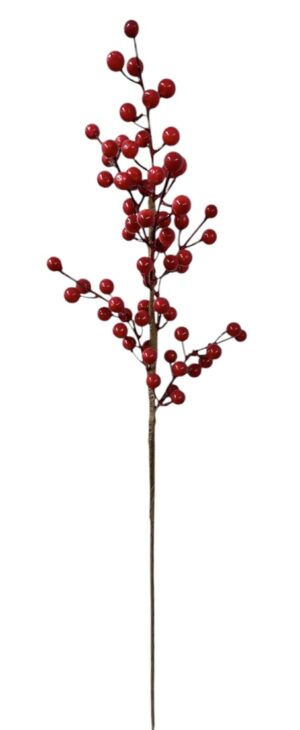 UI 6058R - Artificial Berries Stem (S) - Red
